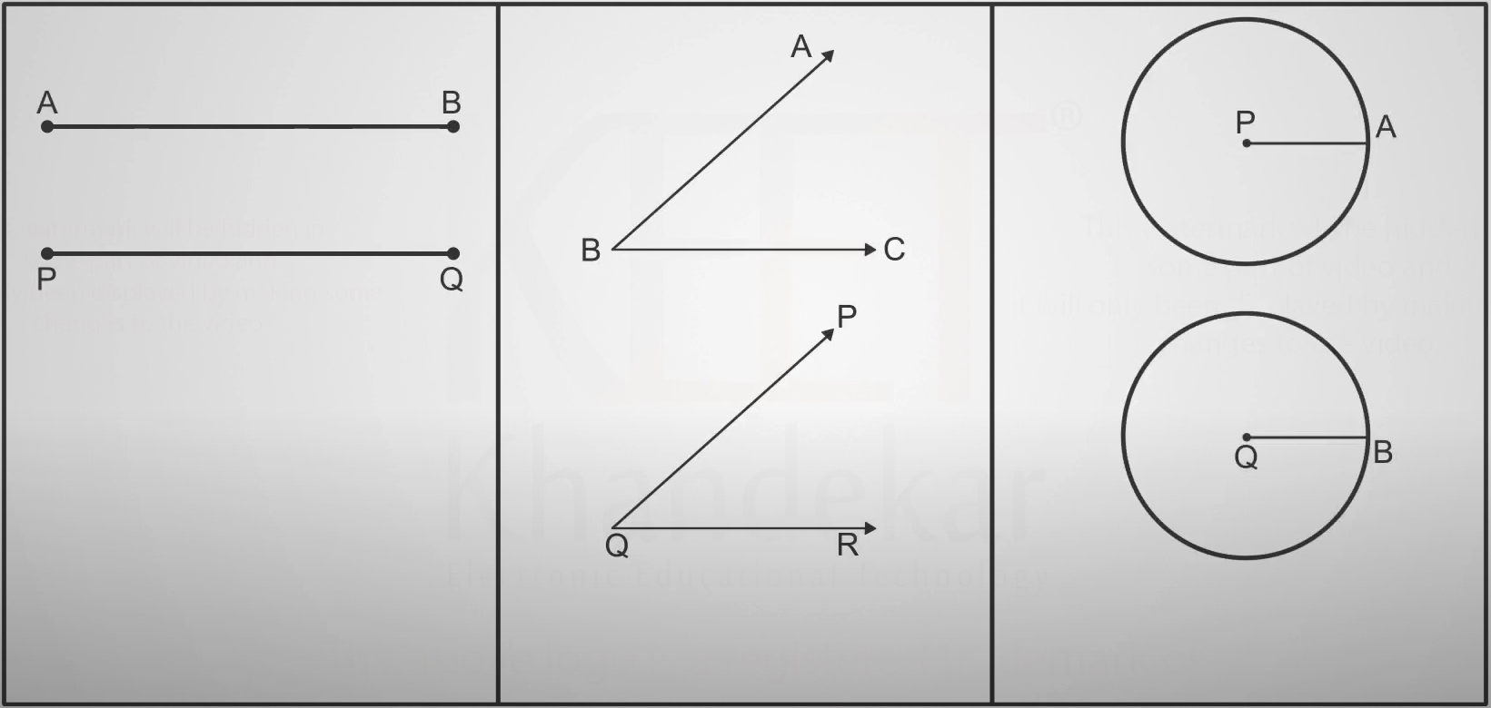 Understanding Congruency in Segments, Angles, and Circles